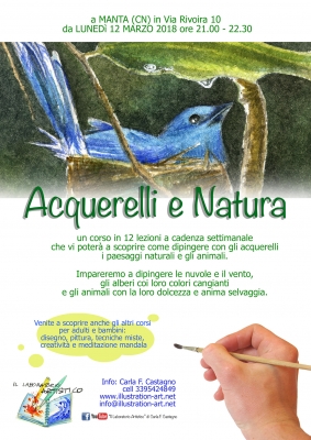 Corso di disegno ed acquerelli per bambini (5-12 anni)