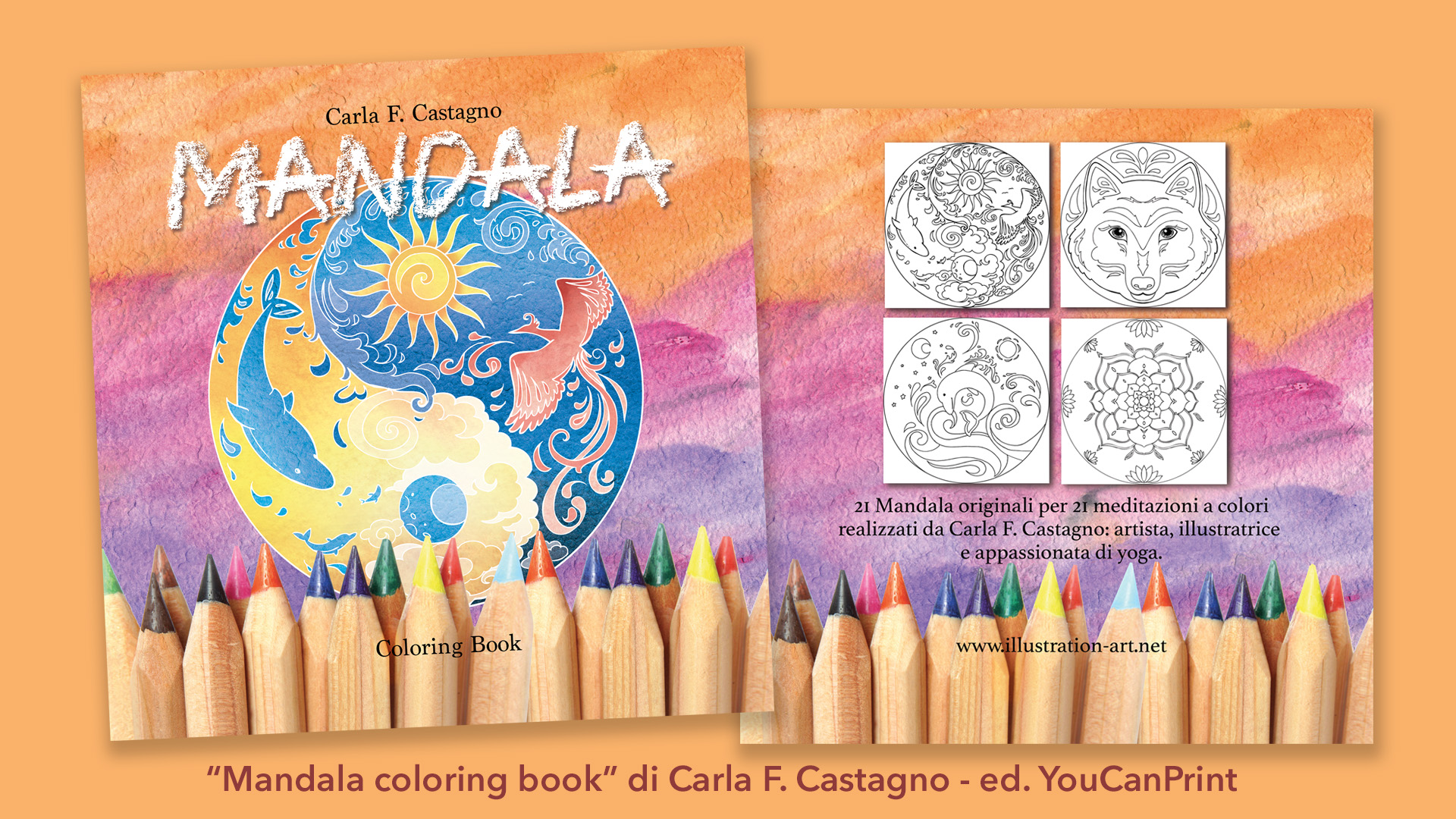 Mandala coloring book